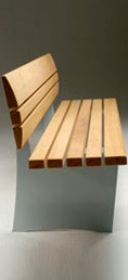Norfolk bench detail